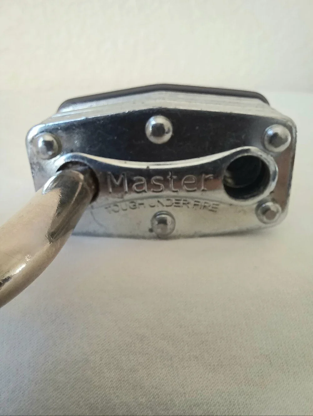 Master Lock Laminated Steel Warded Padlock with Key